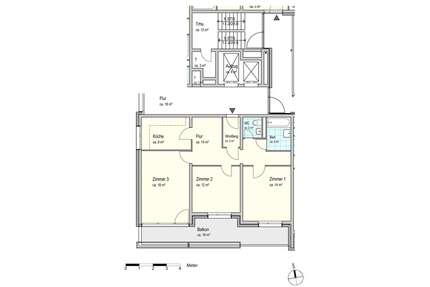 Wohnung zum Mieten in Bremen 570,00 € 82.27 m²