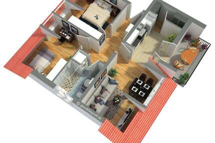 Wohnung zum Mieten in Bamberg 850,00 € 65 m²