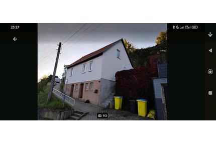 Einfamilienhaus in Dillstädt mit Stellplatz und Hanggarten - Rohr