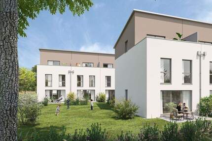 RESERVIERT | Nur noch 1 Haus frei - dafür mit Keller | perfekt für Familien | 4 - 6 Zi. mit Terrasse & Dachterrasse | KfW40 mit QNG - Hausen