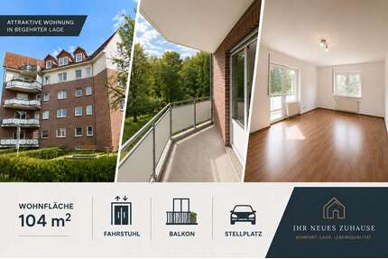 Wohnung zum Mieten in Bergen auf Rügen 1.050,00 € 104 m²