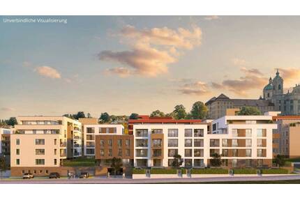 Barrierefreie 4-Zimmer-Wohnung mit ca. 104 m² samt Badewanne, Dusche und Gäste-WC und Terrasse - Weingarten