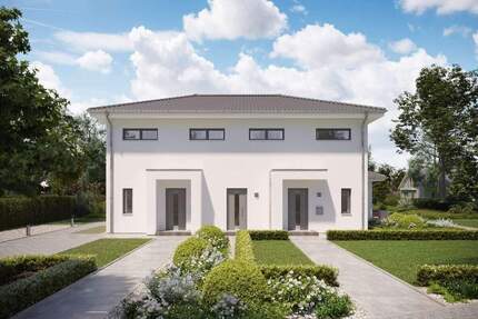 Mediterraner Charme für zwei Familien - klug gerechnet - günstig gebaut! - Pegau Sittel