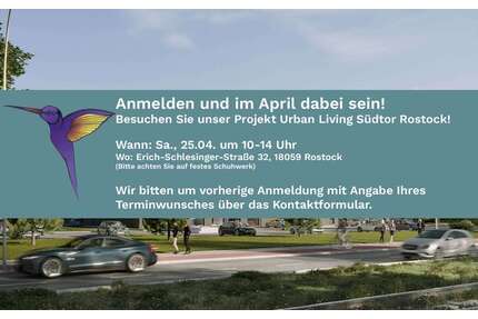 Wohnung zum Kaufen in Rostock Südstadt 147.003,00 € 20.16 m² - Rostock / Südstadt