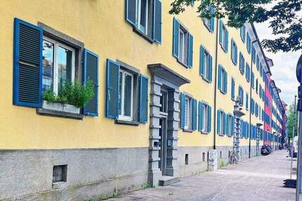 Charmante zentrale 3-Raum-Hochparterre-Wohnung mit Balkon und Gemeinschaftsgarten 5min zum Wasser - Konstanz Petershausen
