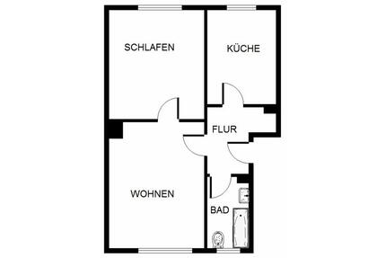 Schöne 2-Zimmer-Wohung mit Balkon und hochwertiger Küche! - Essen Stadtbezirk III