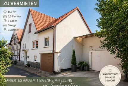 Haus zu vermieten 6,5 Zimmer direkt in Grebenstein