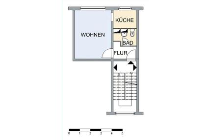 1 Raum Wohnung - 270,00&nbsp;EUR Kaltmiete, ca.&nbsp; 25,00&nbsp;m&sup2; in Neubrandenburg (PLZ: 17033)
