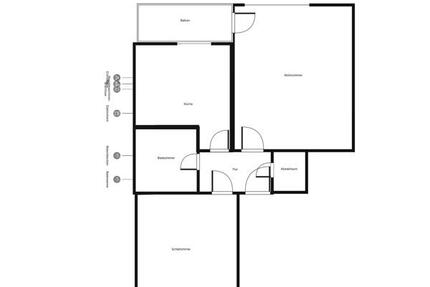 Das Glück hat ein Zuhause: praktische 2-Zimmer-Wohnung - Frankfurt am Main Nord-West