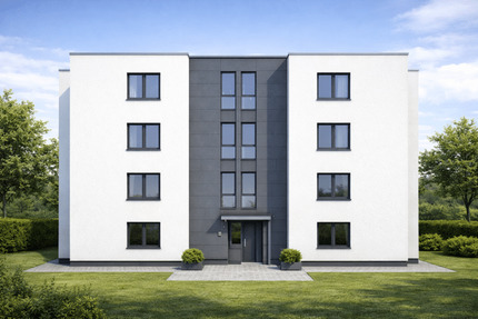 NEUBAU ERSTBEZUG moderne 4-Zimmer-ETW mit Balkon - Greifswald Industriegebiet