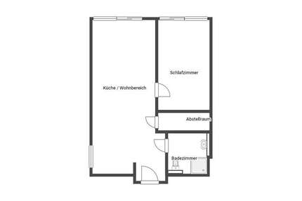 Wohnung zum Mieten in Ludwigshafen am Rhein 556,00 € 59 m²