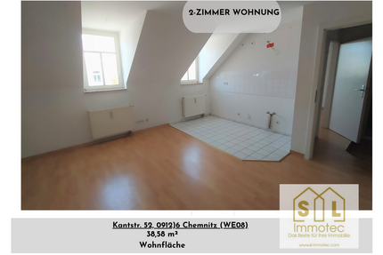 Wohnung zum Mieten in Chemnitz 230,00 € 38.85 m²