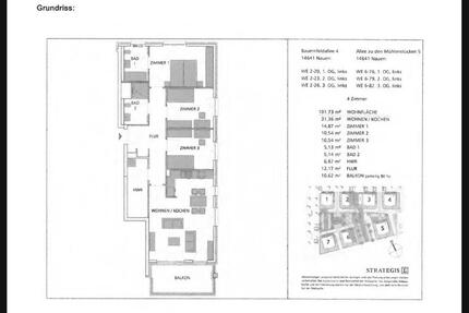 4 Raumwohnung - 1.600,00&nbsp;EUR Kaltmiete, ca.&nbsp; 101,73&nbsp;m&sup2; in Nauen (PLZ: 14641)