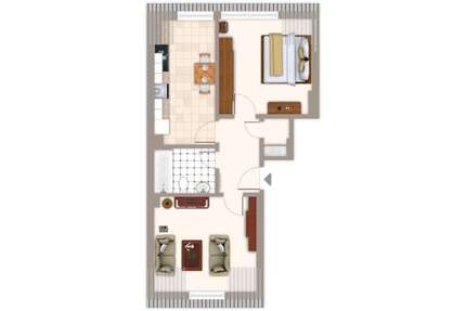 Wohnung zum Mieten in Mönchengladbach 399,00 € 42.51 m²