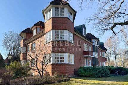 Zentral in Groß Flottbek: 3-Zimmer-Erdgeschosswohnung mit Terrasse und Balkon - Hamburg