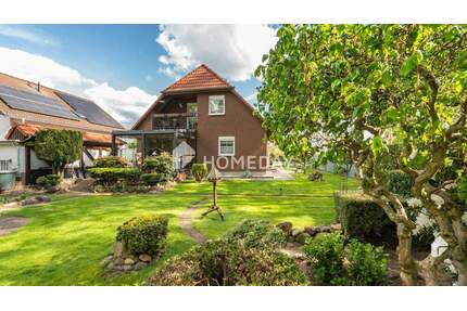 Einfach mal die Ruhe genießen- freistehendes Einfamilienhaus mit hübschem Garten & weiteren Vorzügen - Jerichow