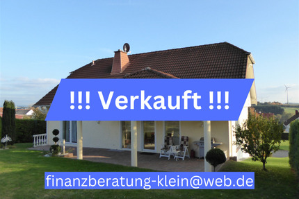 VERKAUFT !! VERKAUFT !! Sehr gepflegtes Einfamilienhaus in toller Lage und mit schönem Garten - Weselberg