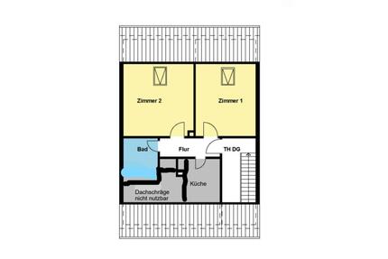 2-Zimmer-Wohnung Dachgeschoss Wohnung MA SECKENHEIM - Mannheim Hochstätt