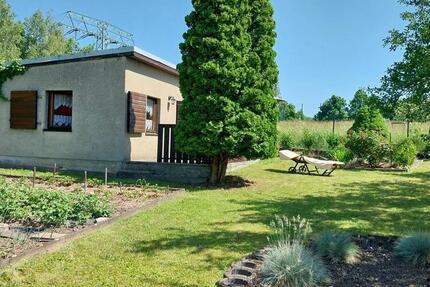 Schöner, gepflegter Kleingarten mit massivem Gartenhaus - Chemnitz Ebersdorf