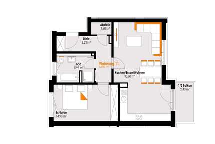 Wohnung zum Kaufen in Füssen 398.000,00 € 63.85 m²