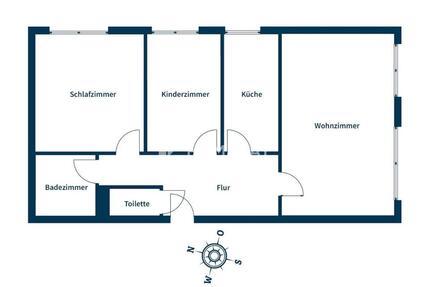 3 Zimmer Eigentumswohnung in Hanau Stadtmitte