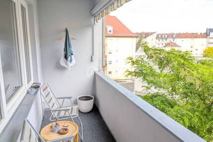 Geräumige 3-Zimmer-Wohnung mit Balkon in zentraler Lage - Nürnberg St Leonhard