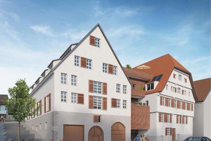 Einzigartige 2- ZKB -Wohnung im modernisierten Denkmal - Vaihingen an der Enz