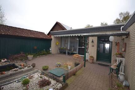 HVV Immobilien: Charmanter Bungalow mit Innenhof in ruhiger Lage – Ihr neues Zuhause auf einer Ebene! - Langwedel