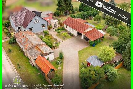 Viel Raum zum Leben: Einfamilienhaus mit Garten, Nebengebäuden und Weitblick - Lalendorf OT Nienhagen