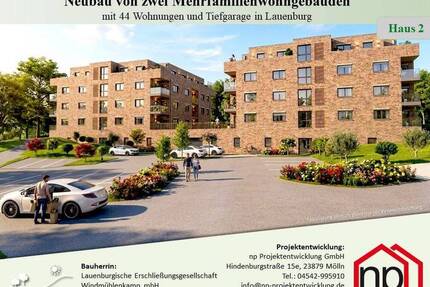 3 Zimmer STG Neubau-Eigentumswohnung 2.42 - Lauenburg an der Elbe