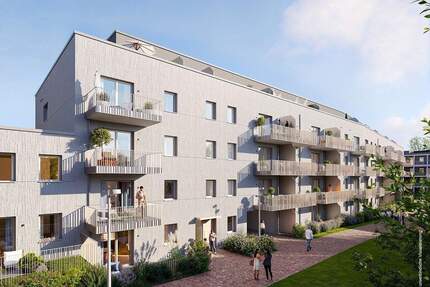 Attraktive 4-Zimmer-Wohnung mit ca. 98 m² samt Dusche und Terrasse - Berlin Haselhorst