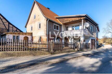 Ländlich gelegenes Einfamilienhaus mit 140 m² Wohnfläche und Garage - Osthausen-Wülfershausen