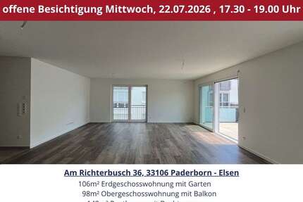 Wohnung zum Kaufen in Paderborn-Elsen 499.900,00 € 98 m²