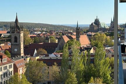 Helle 2-Zimmer-Wohnung mit großem Balkon & hochwertiger Küche - Erfurt