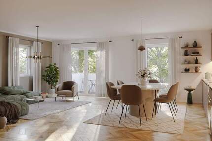 Terassen-Eigentumswohnung in Mehrfamilienhaus (WE2) - Petershagen/Eggersdorf Mitte