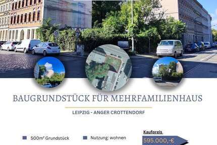 Grundstück zu verkaufen in Leipzig 595.000,00 € 500 m²