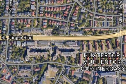 Wohnung zu vermieten, 2,5 Zim., ca.85 qm, Kaltmiete 1.150 € - Lübeck Sankt Jürgen
