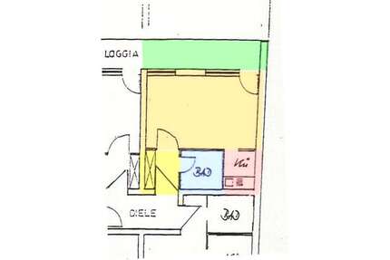 Wohnung zum Mieten in München 615,00 € 30 m²