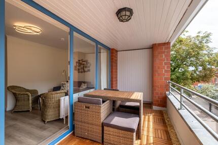 Neuvermietung:Renovierte, voll ausgestattete Wohnung im Herzen von Grömitz mit Tiefgaragenstellplatz