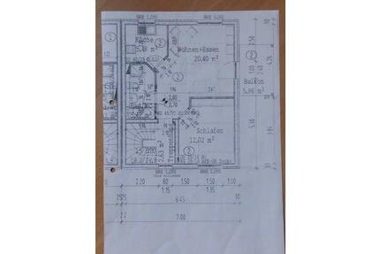Eigentumswohnung 46m², KDB, Balkon, Stellplatz, Stadtrandlage - Hückeswagen