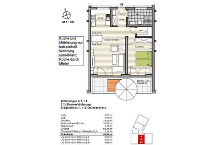 Mietwohnung in 73079 Süßen - 825,00&nbsp;EUR Kaltmiete, ca.&nbsp; 66,00&nbsp;m&sup2; in Süßen (PLZ: 73079)