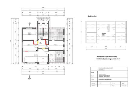 schöne 4-R-Dachgeschosswohnung mit 2 Bädern - Hohenstein-Ernstthal