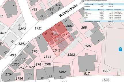 Grundstück in Bad Salzuflen 499.800,00 € 735 m²