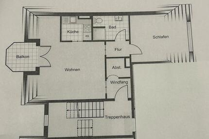 Renovierte 2-ZBK mit Ausbaureserve Dietzenbach leer TG Balkon