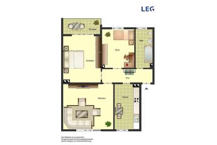 Wohnung zum Mieten in Solingen 699,00 € 71.26 m²