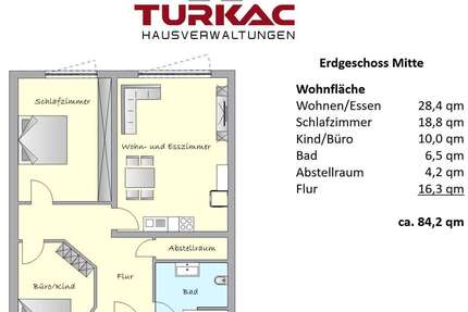 Wohnung zum Mieten in Gladenbach 690,00 € 84.2 m²