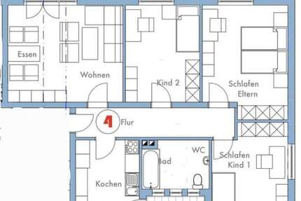 Wohnung zum Mieten in Wittlich 950,00 € 90 m²