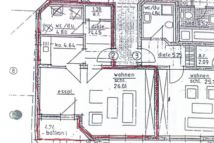 Moderne 1,5 Z. WHG 44 m² – kernsaniert mit Balkon & Stellplatz - Rauenberg