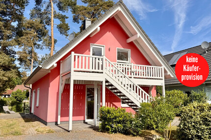 HORN IMMOBILIEN ++ Röbel an der Müritz Ferienhaus mit 2 Wohnungen, 2x Kamin und 2x Sauna + Einbauk. - Röbel/Müritz