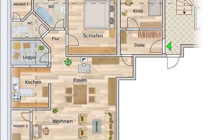 Wohnung zum Kaufen in Bamberg 259.000,00 € 91 m²